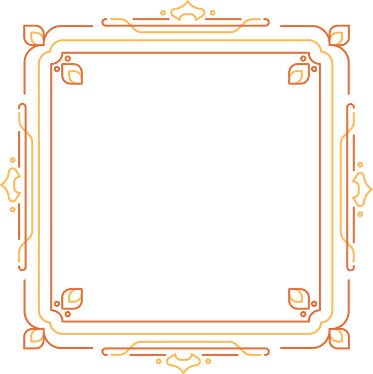 Elegant Ornate Profile Picture Frame